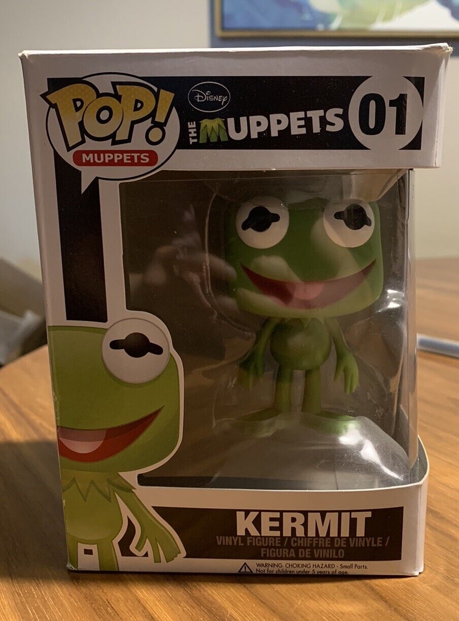 Funko Pop Disney Muppets Kermit The Frog #01 Vaulted