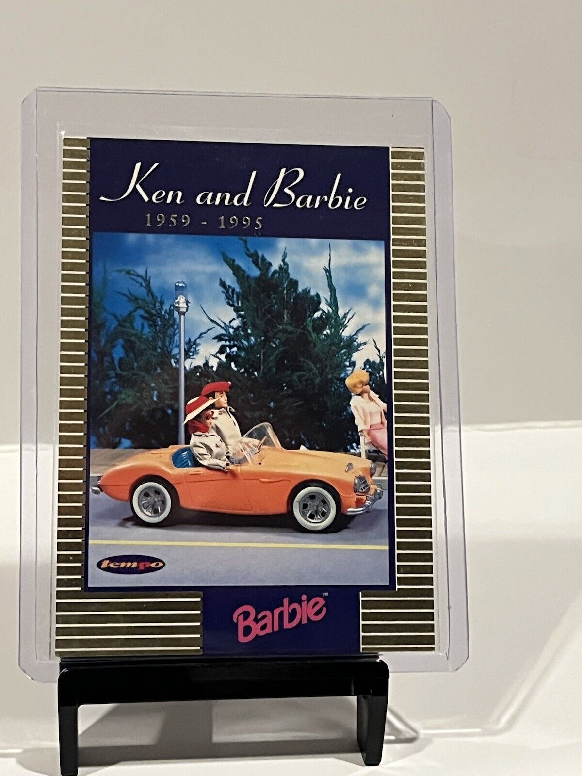 1996 Australia Tempo 36 Years Of Barbie Trading Cards Ken & Barbie Card KB2 1474