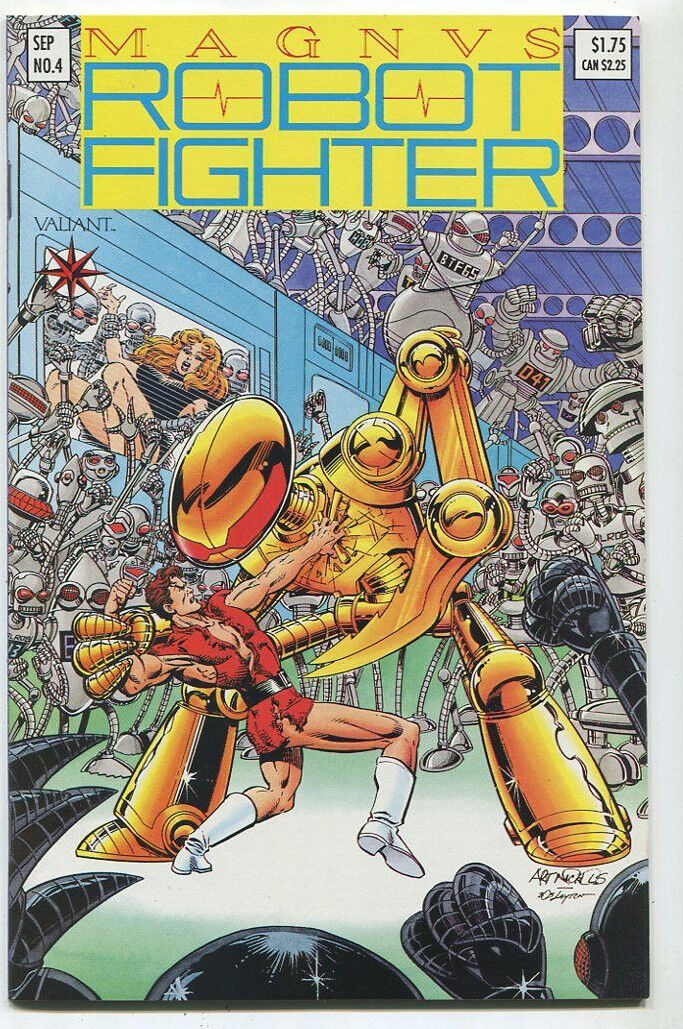 Magnvs Robot Fighter #4 NM  Valiant Comics  CBX35