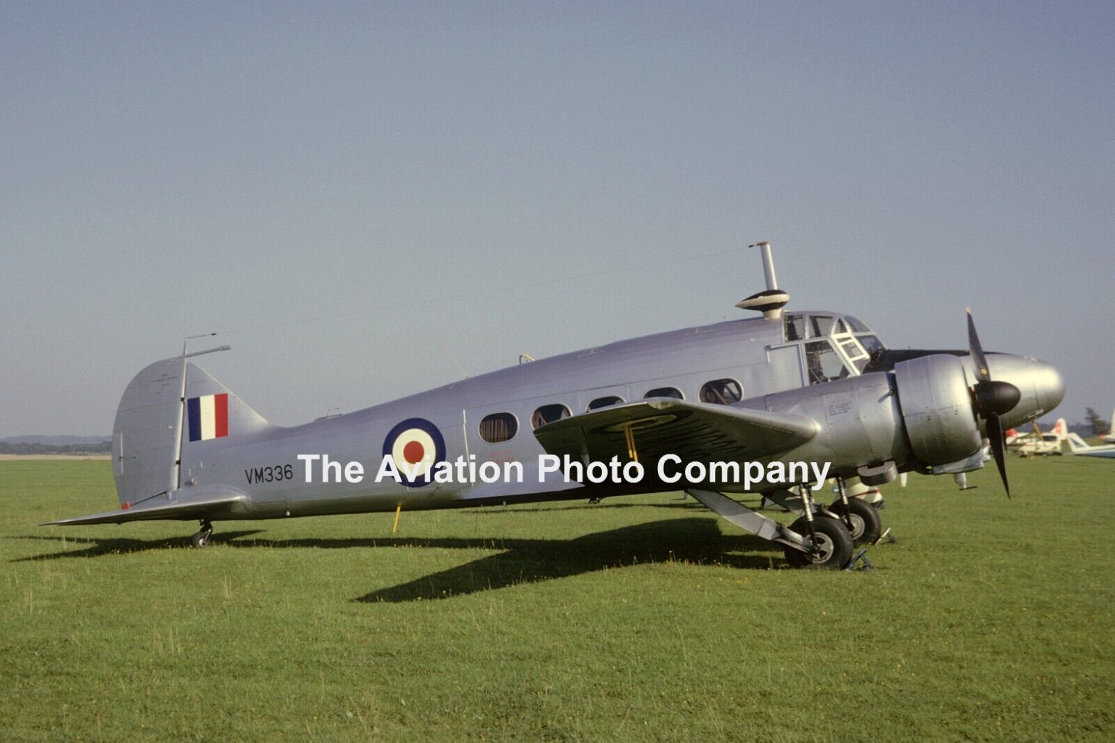 RAF Aldergrove Station Flight Avro Anson C.19 VM336 (1966) Photograph