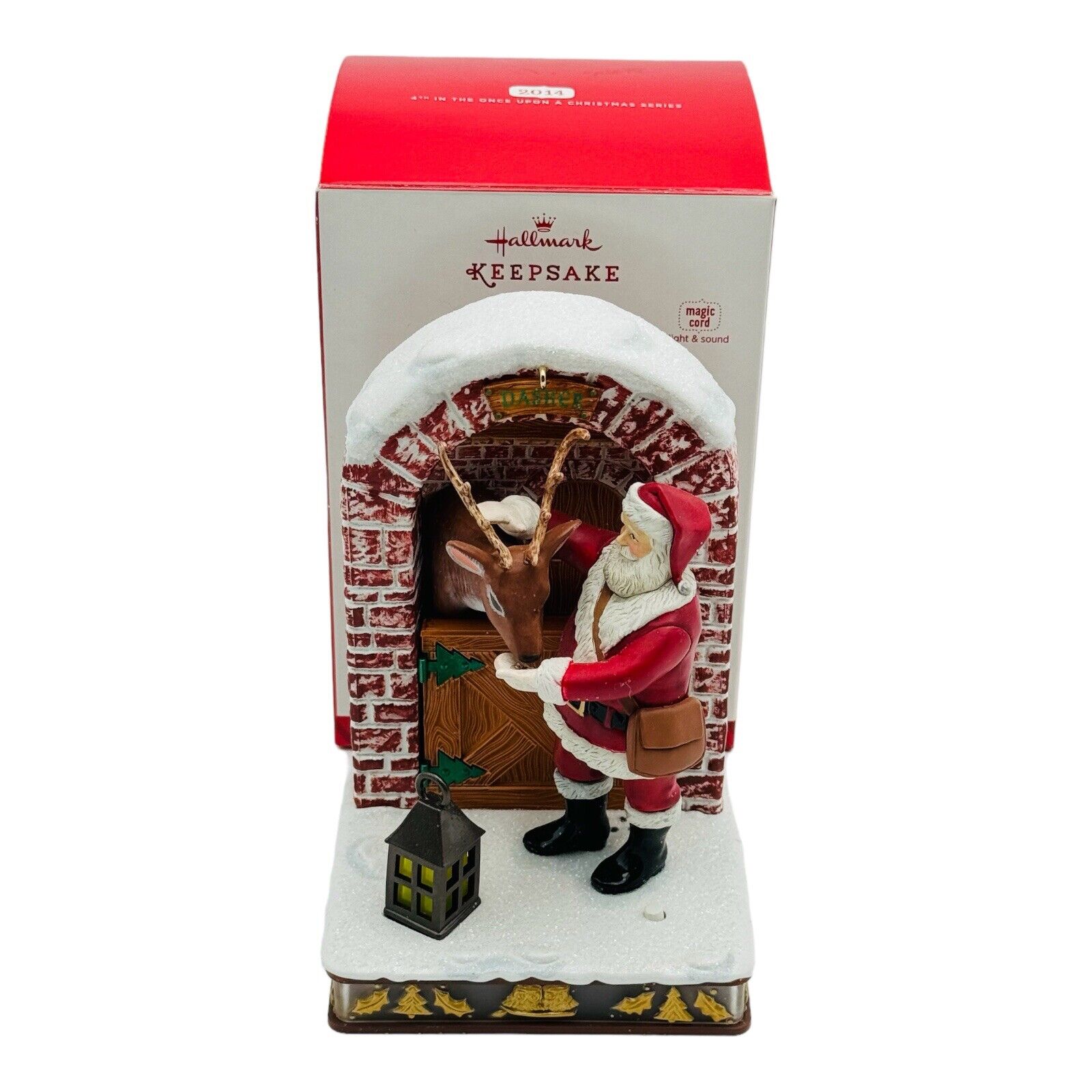Hallmark A Pre-Flight Snack Once Upon A Christmas Ornament NEW IN BOX