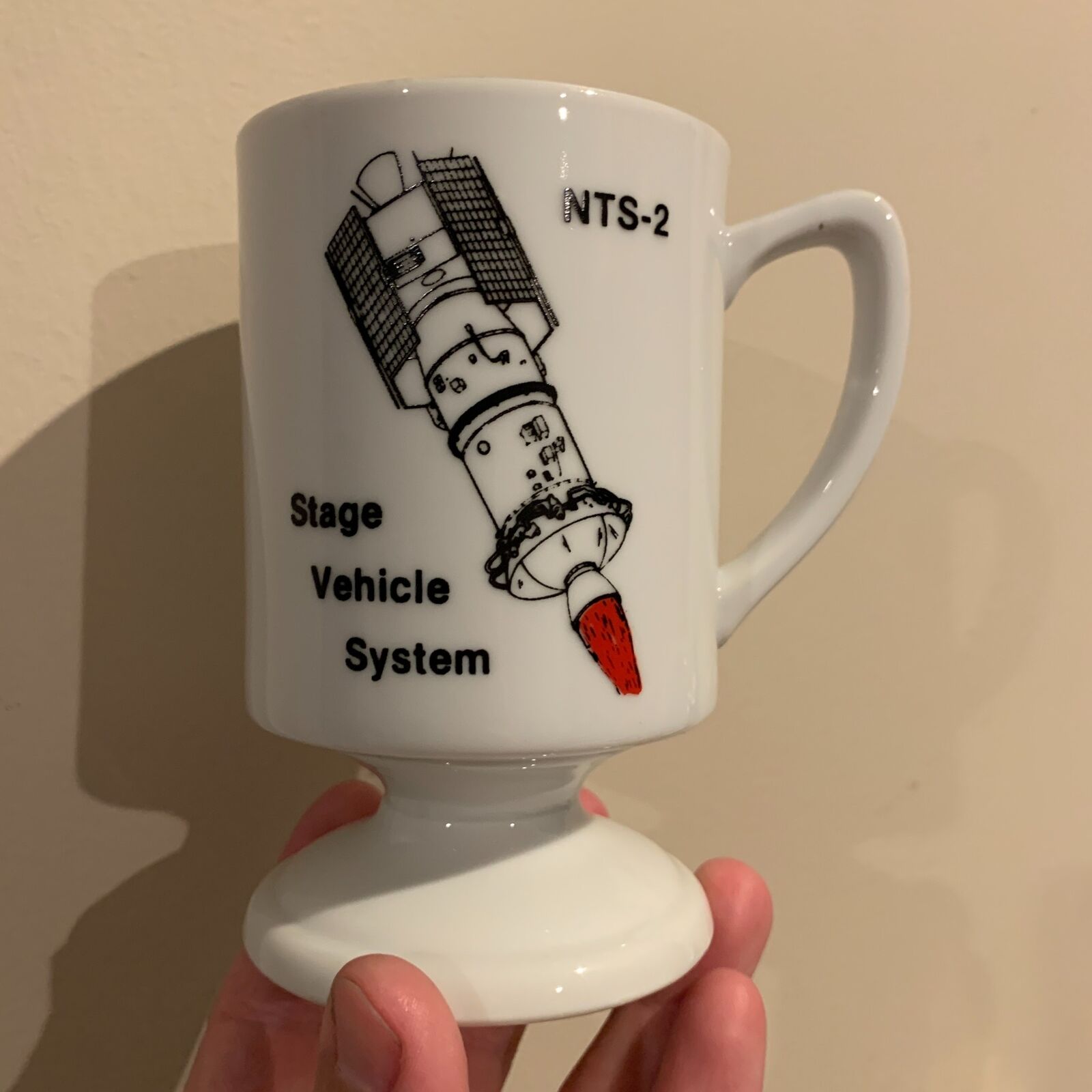 Vintage NTS 2 (P76-4) GPS Navigation Satellite Coffee Mug - NASA - Space
