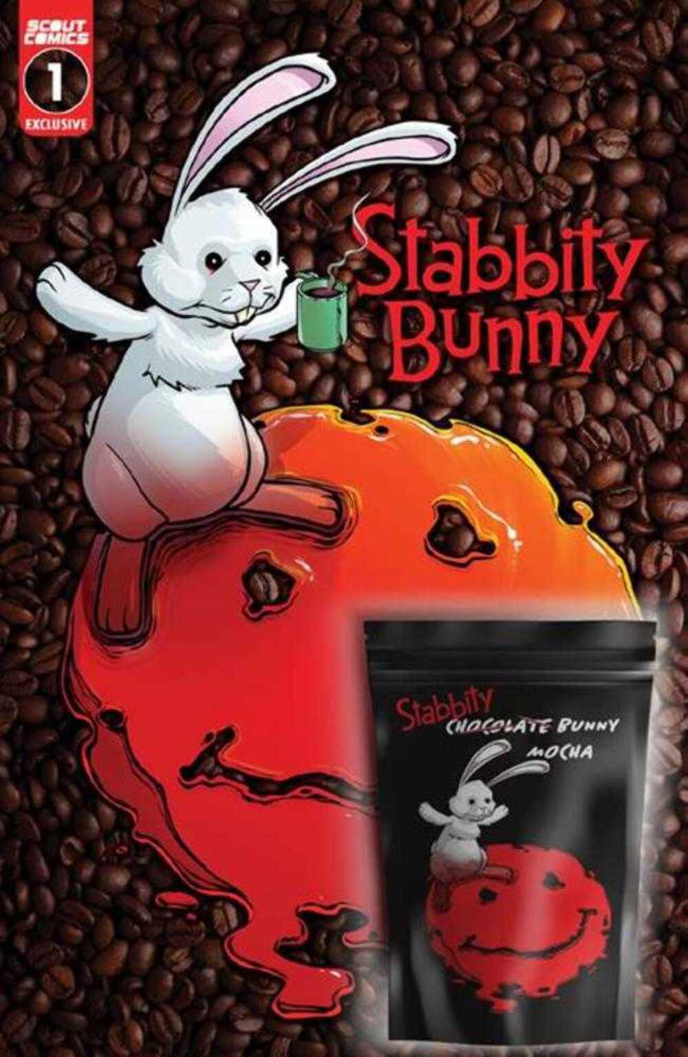 Comics & Coffee Mocha Stabbity Bunny Sampler #1 Select Cover Scout NM 2023