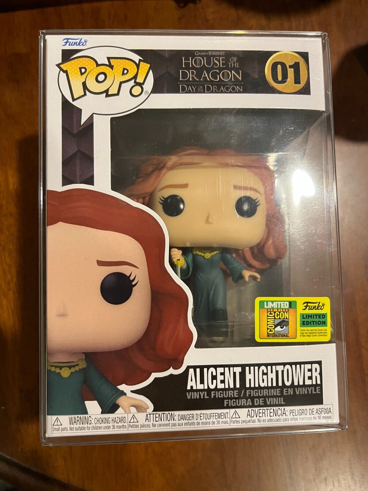 Funko Pop SDCC Alicent Hightower Exclusive Limited HOTD #01