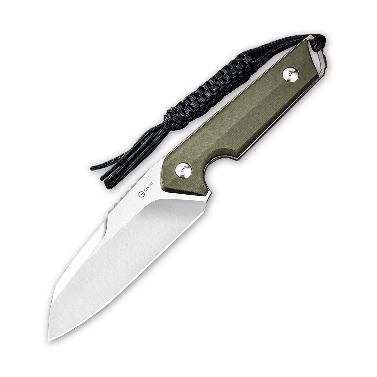 CIVIVI Kepler Fixed Blade C2109A Knife 9Cr18MoV Stainless Steel & OD Green G10