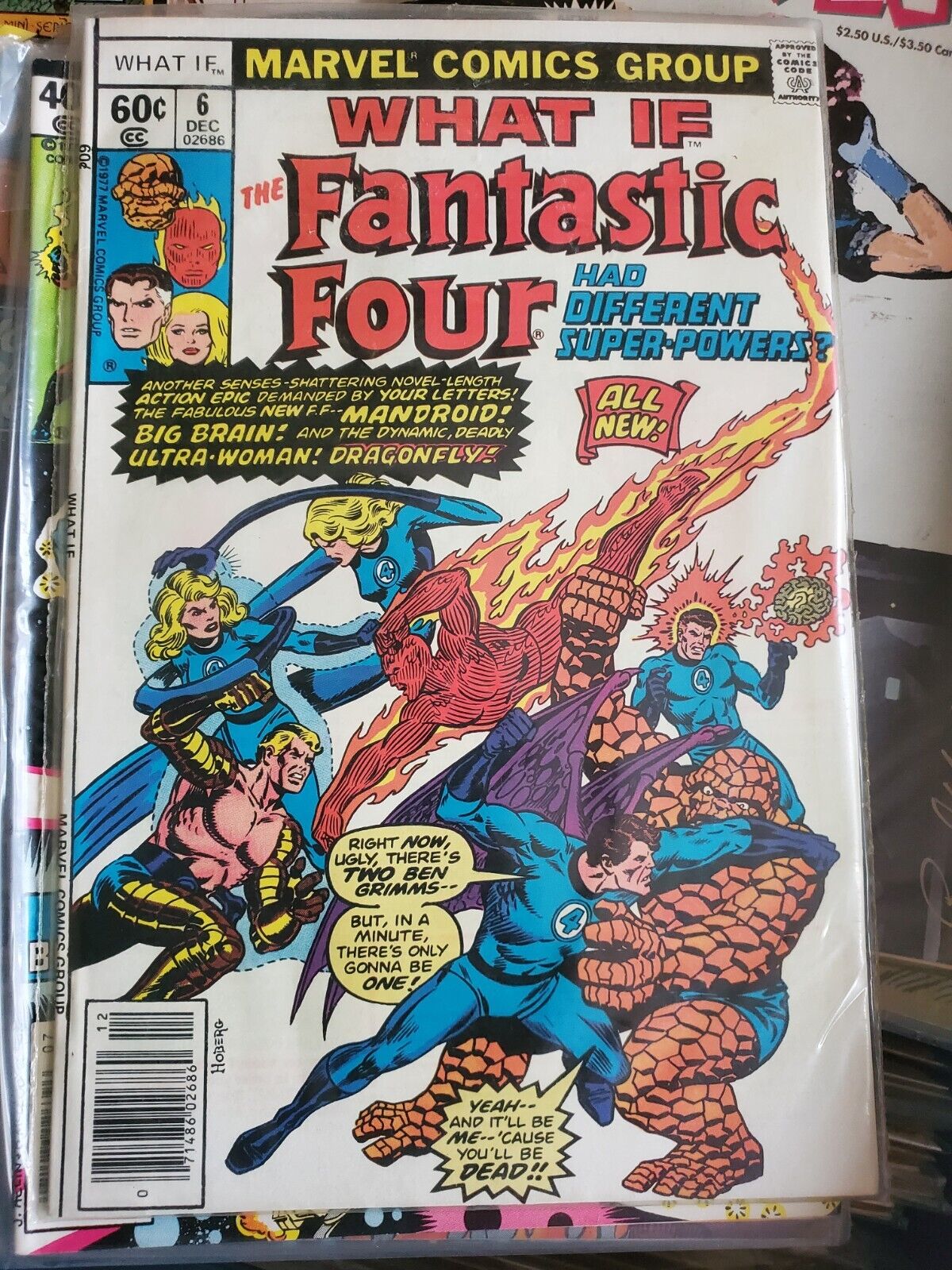 Marvel Comics What If...? #6 The Fantastic Four Had Different Super-Powers? VF