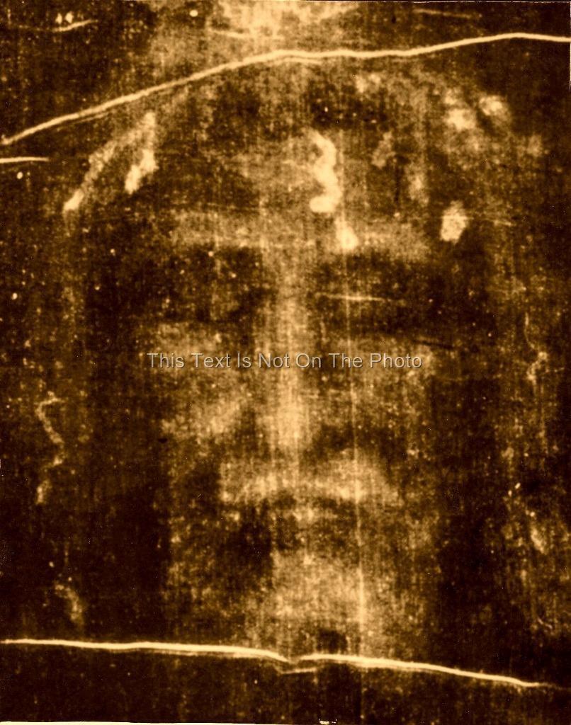 Shroud of Turin Holy Face of Jesus Christ Picture Christian Catholic Jesus 218C