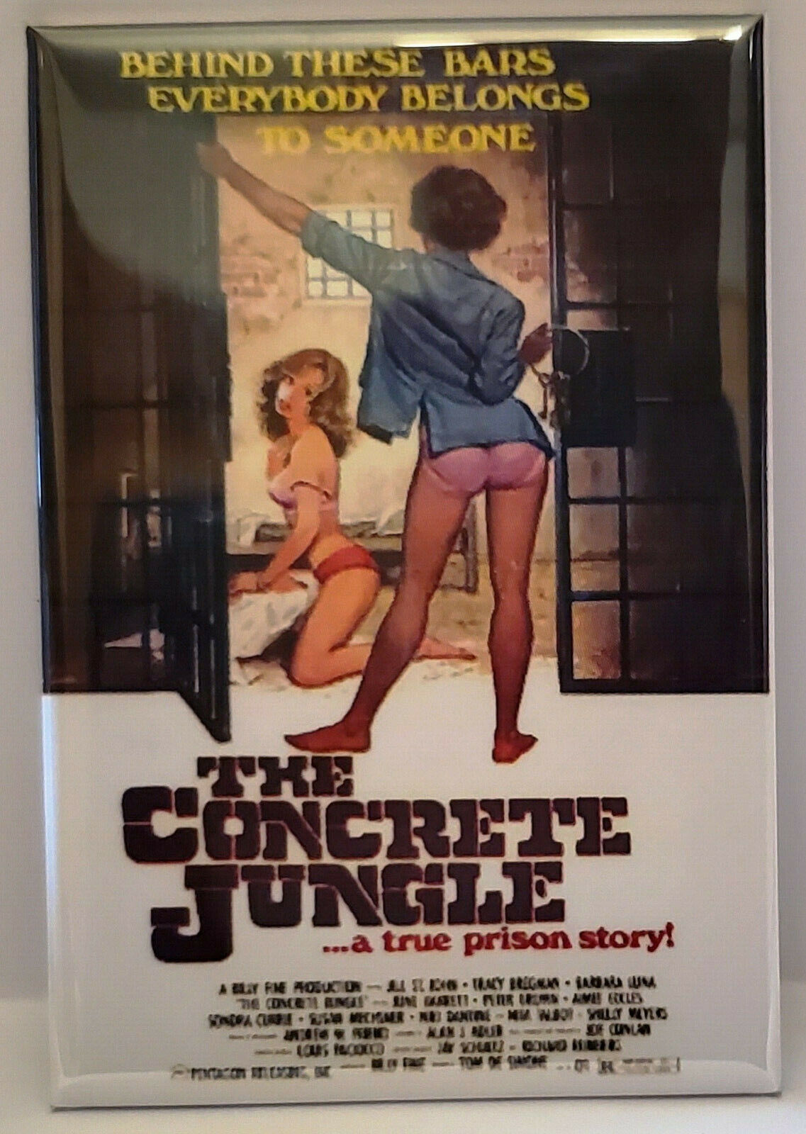 Concret Jungle Movie Poster MAGNET 2\
