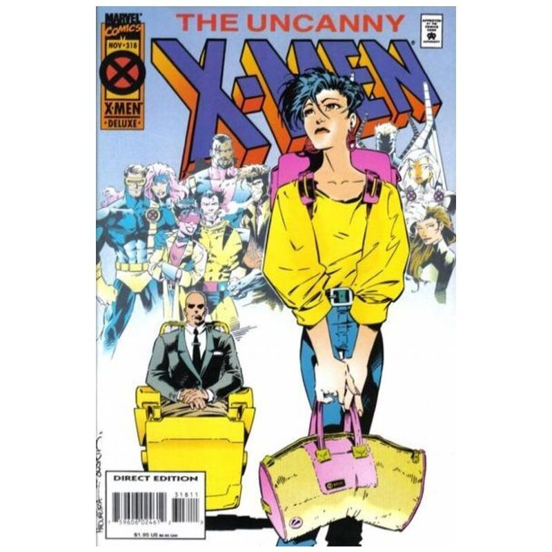 Uncanny X-Men (1981 series) #318 Deluxe in NM condition. Marvel comics [t{