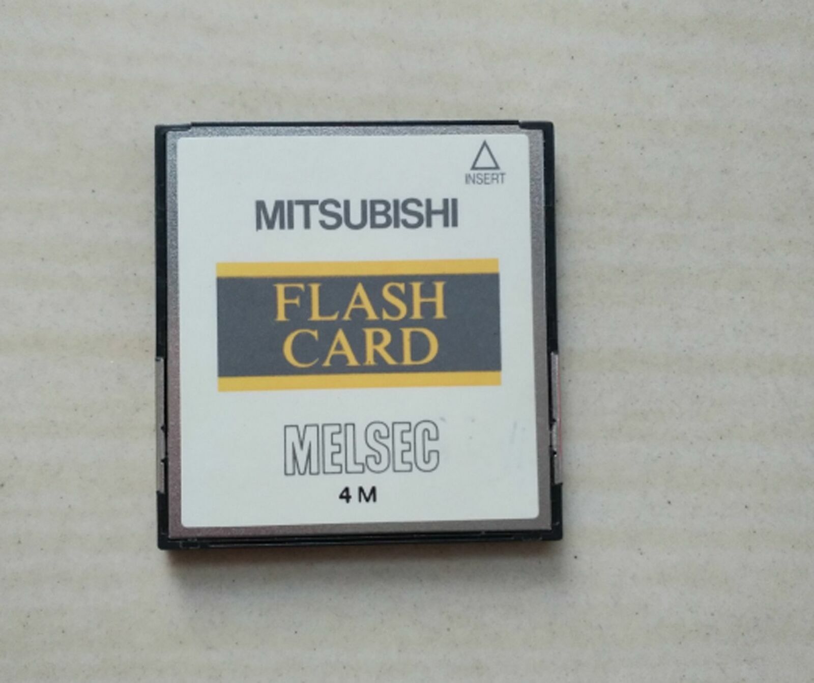 1PC Mitsubishi Used Flash Memory Card Q2MEM-4MBF Tested It in good condition