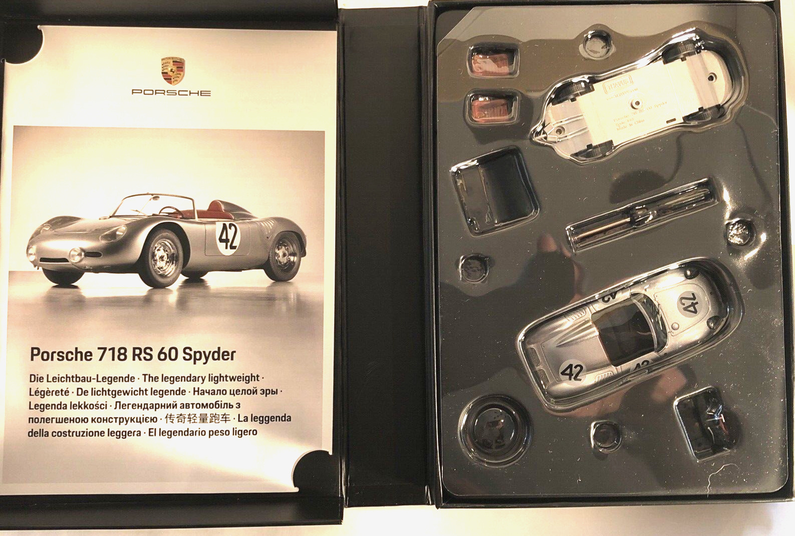 Rare Porsche 718 RS 60 Spyder Dealer Promo model kit