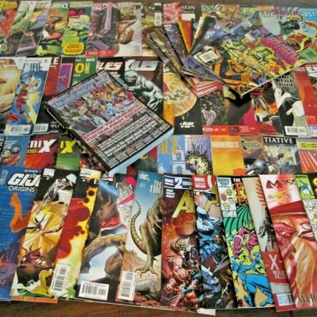 The Best Marvel & DC Comic Book Lot Collection, Keys, 1st App, #1 Issues & more