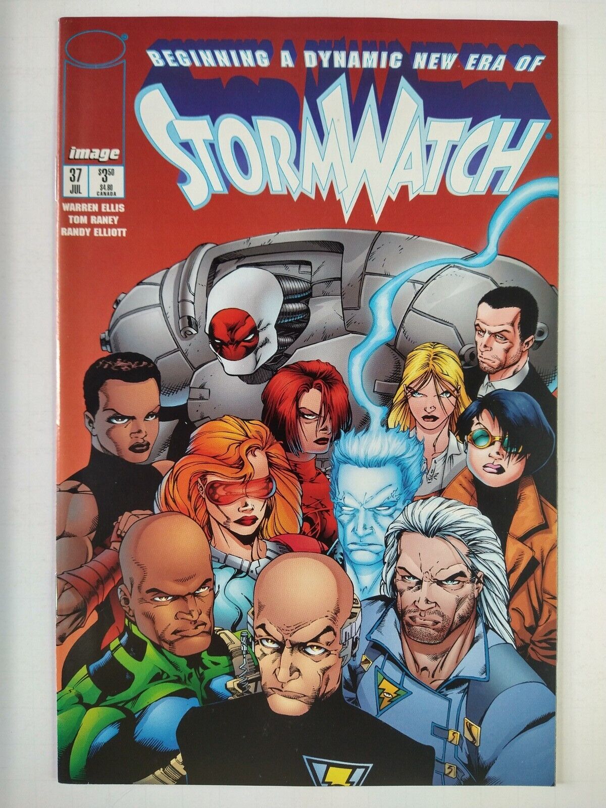Image Comics Stormwatch #37 1st Apps Jack Hawksmoor, Jenny Sparks, Rose Tattoo