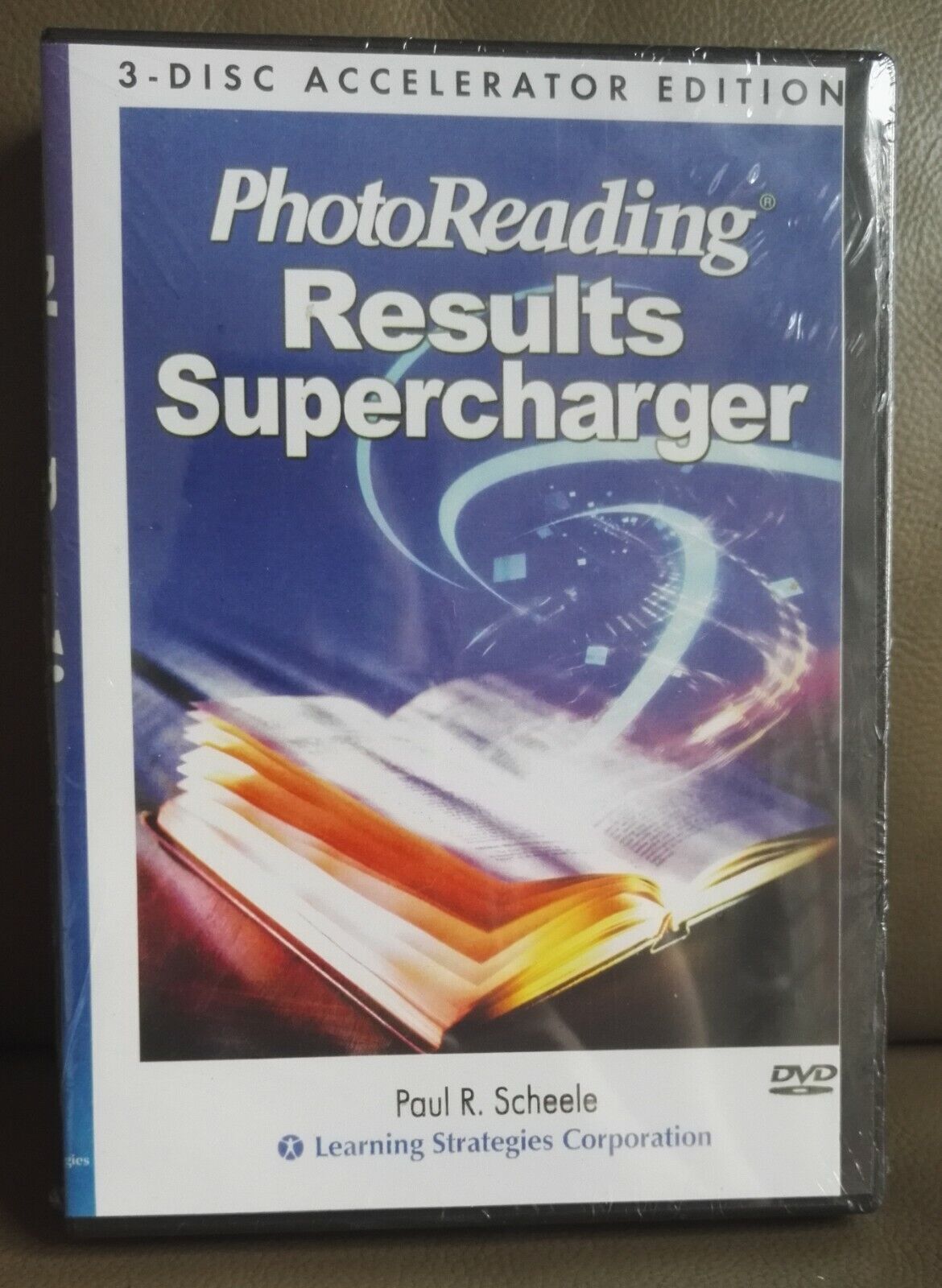 Factory Sealed DVD  PHOTOREADING RESULTS SUPERCHARGER Paul Scheele Speed Reading