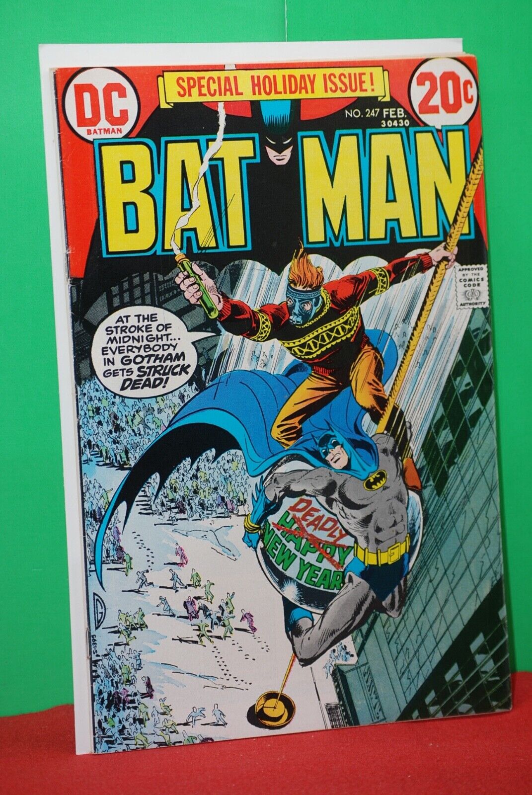 Batman #247 VF  Robin Chimp Manners Irv Novick Art 1973 DC Comics