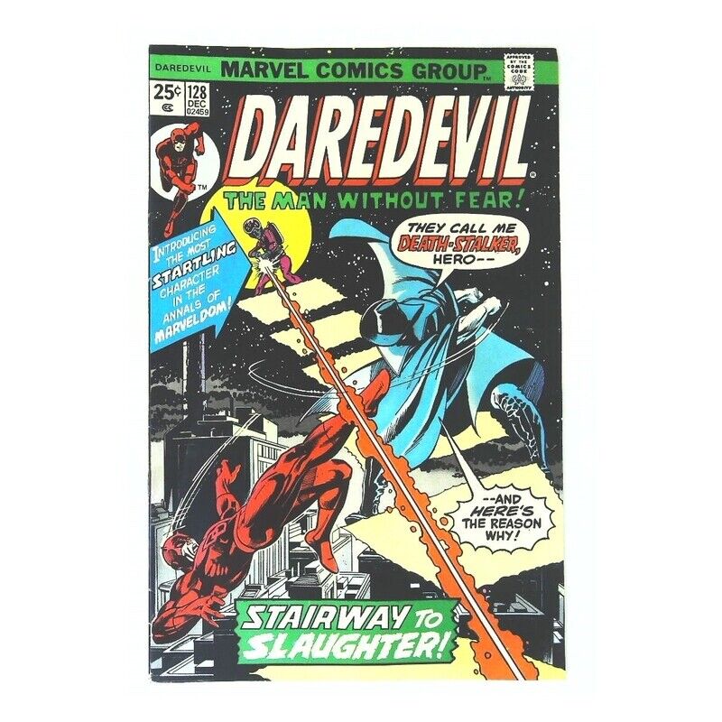Daredevil (1964 series) #128 in Very Fine minus condition. Marvel comics [l^