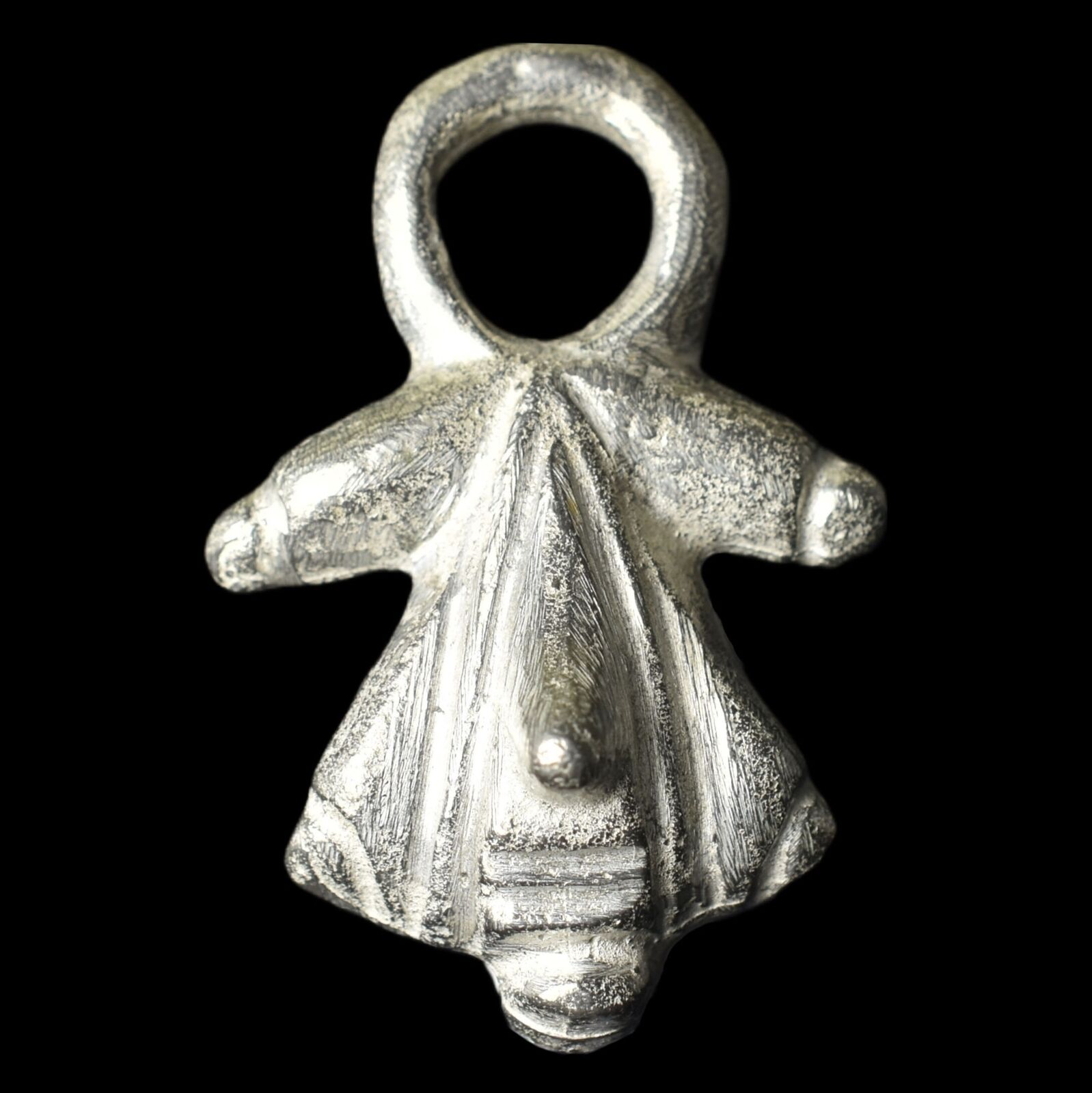 Fascinum Fascinus Small Sterling Silver Roman Phallic Pendant Charm Handmade