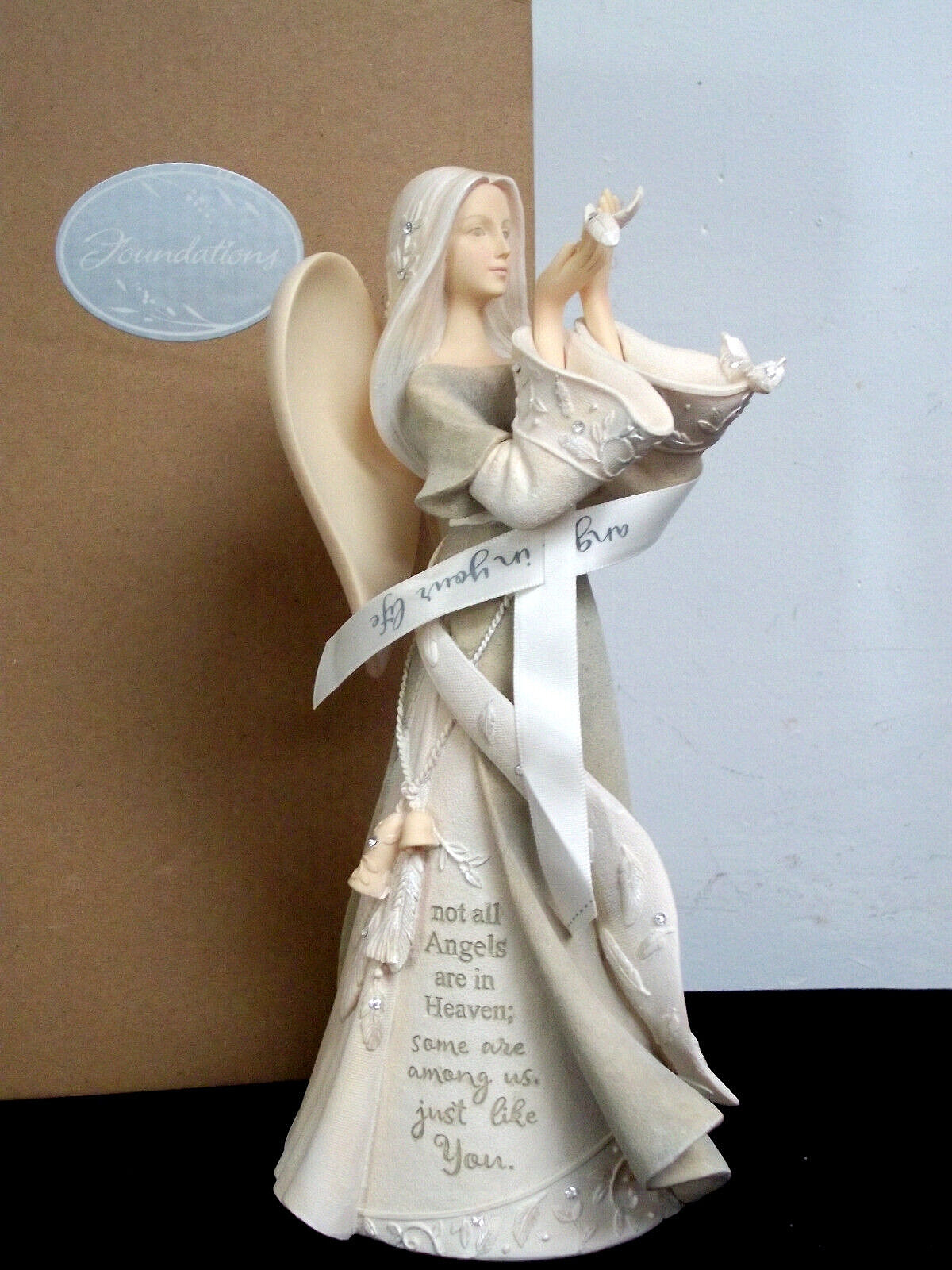 2017 Foundations \'Angel in Your Life\'  Karen Hahn  Enesco Figurine 4058700 NIB