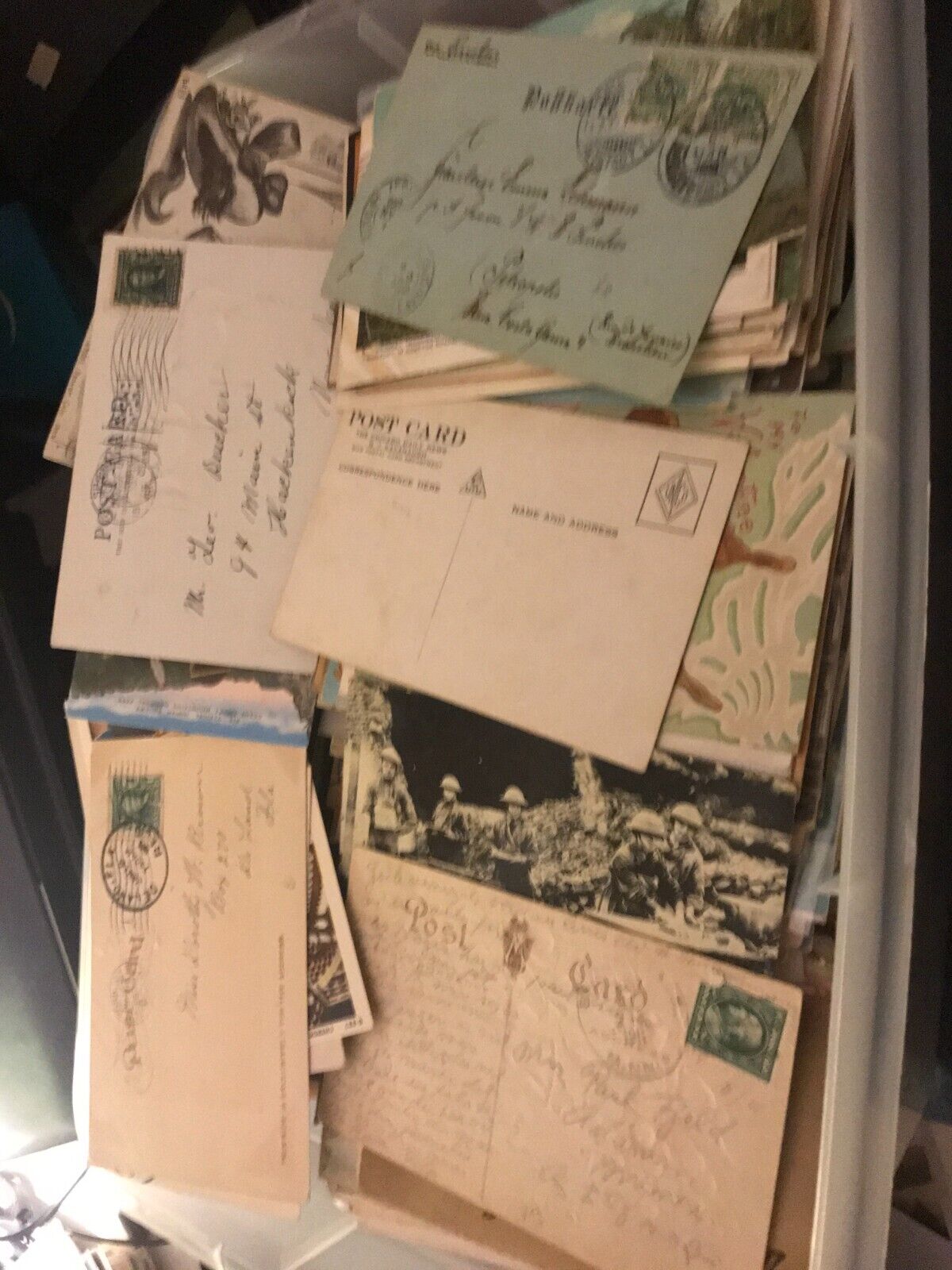 Vintage Postcard Lot of 80. Undivided Back To Chrome. Used/ unused. 1900-1970