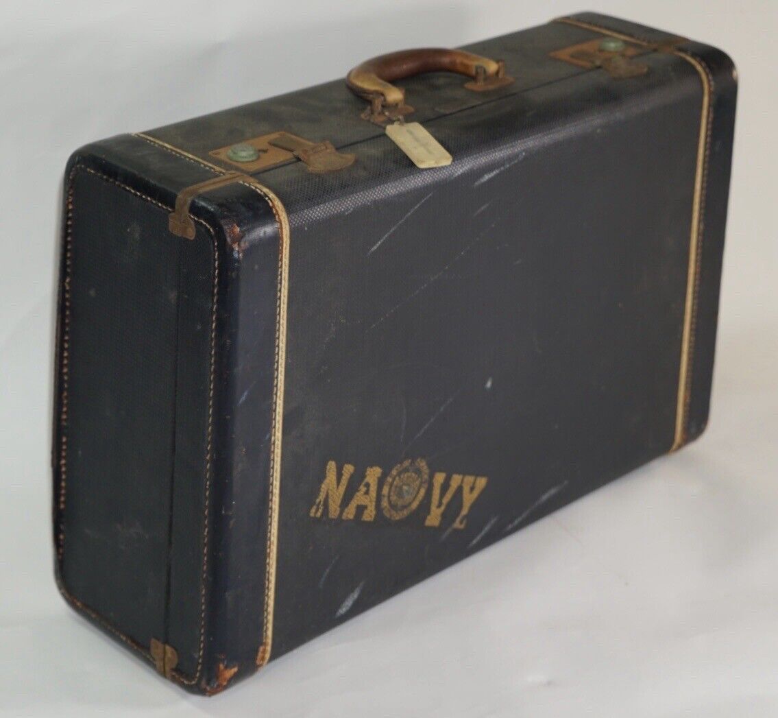 US Navy Officer’s Wife Traveling Suitcase (Vietnam era)
