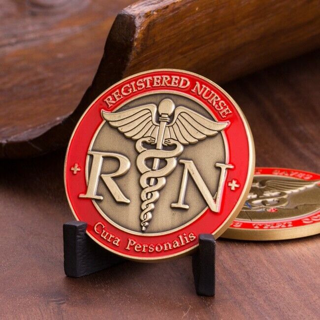 Registered Nurse Challenge Coin (RN) - Cura Personalis