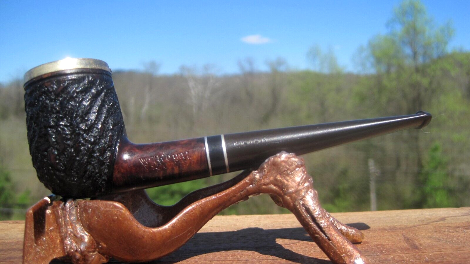 WDC Royal Demuth Filter PAT'D 1934 Imported Briar Root 69 Estate Pipe Vintage