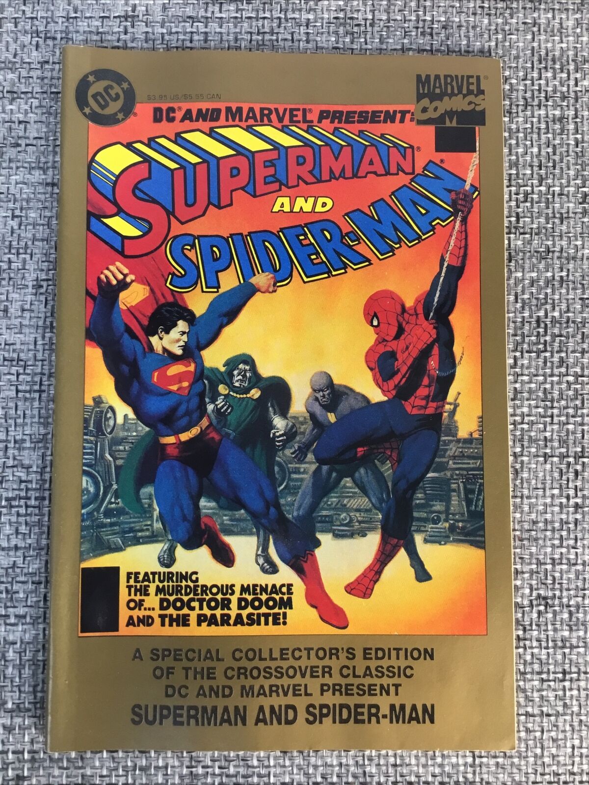 Superman and Spider-Man #1 1995 Reprint (Marvel/DC)