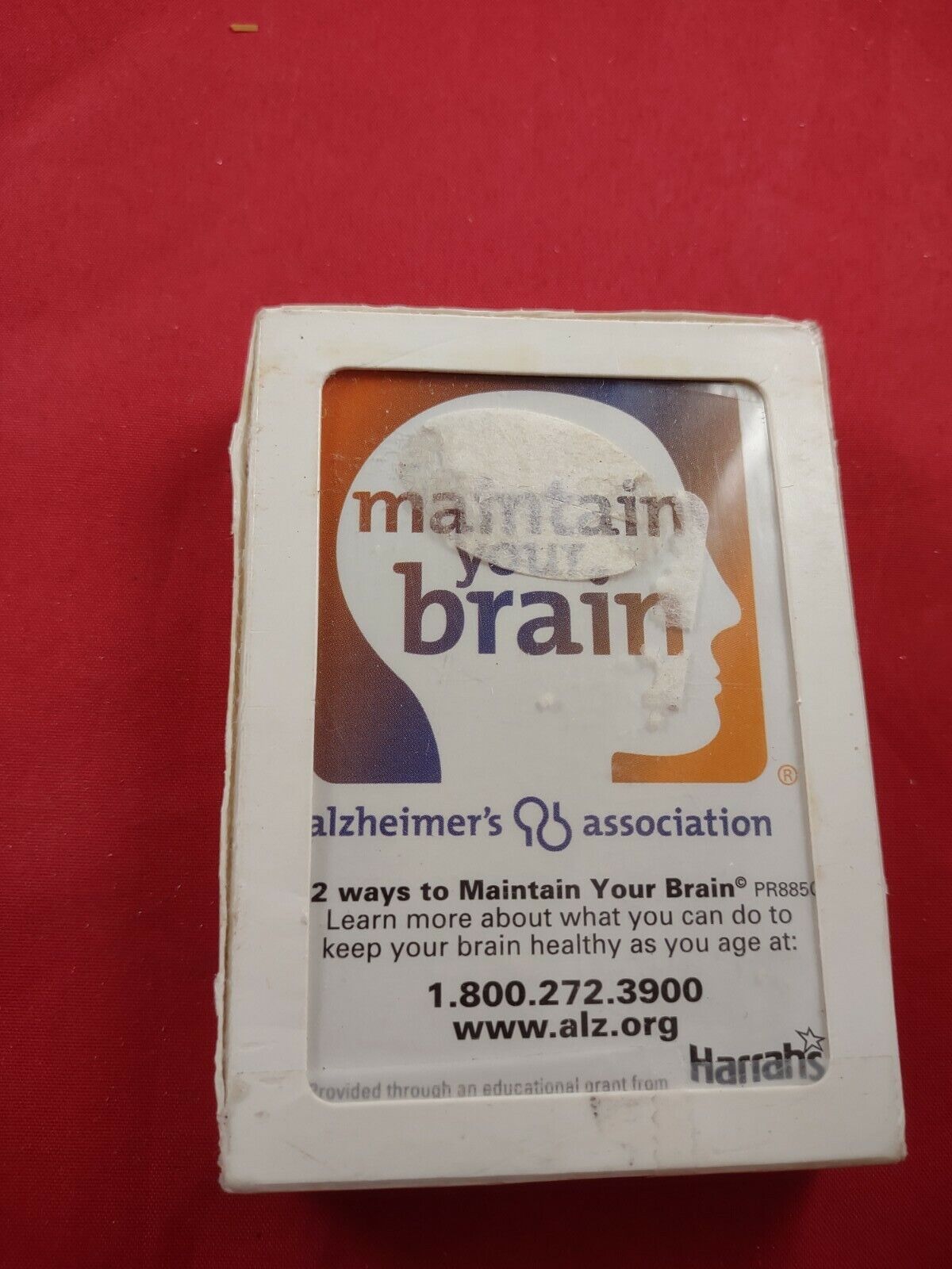 Alzheimer's Association Playing Cards Unused Complete Deck *89-F