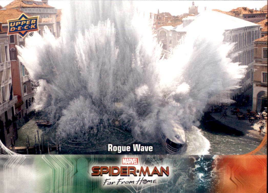 2019 Upper Deck Spider-Man Far From Home Base #28 Rogue Wave