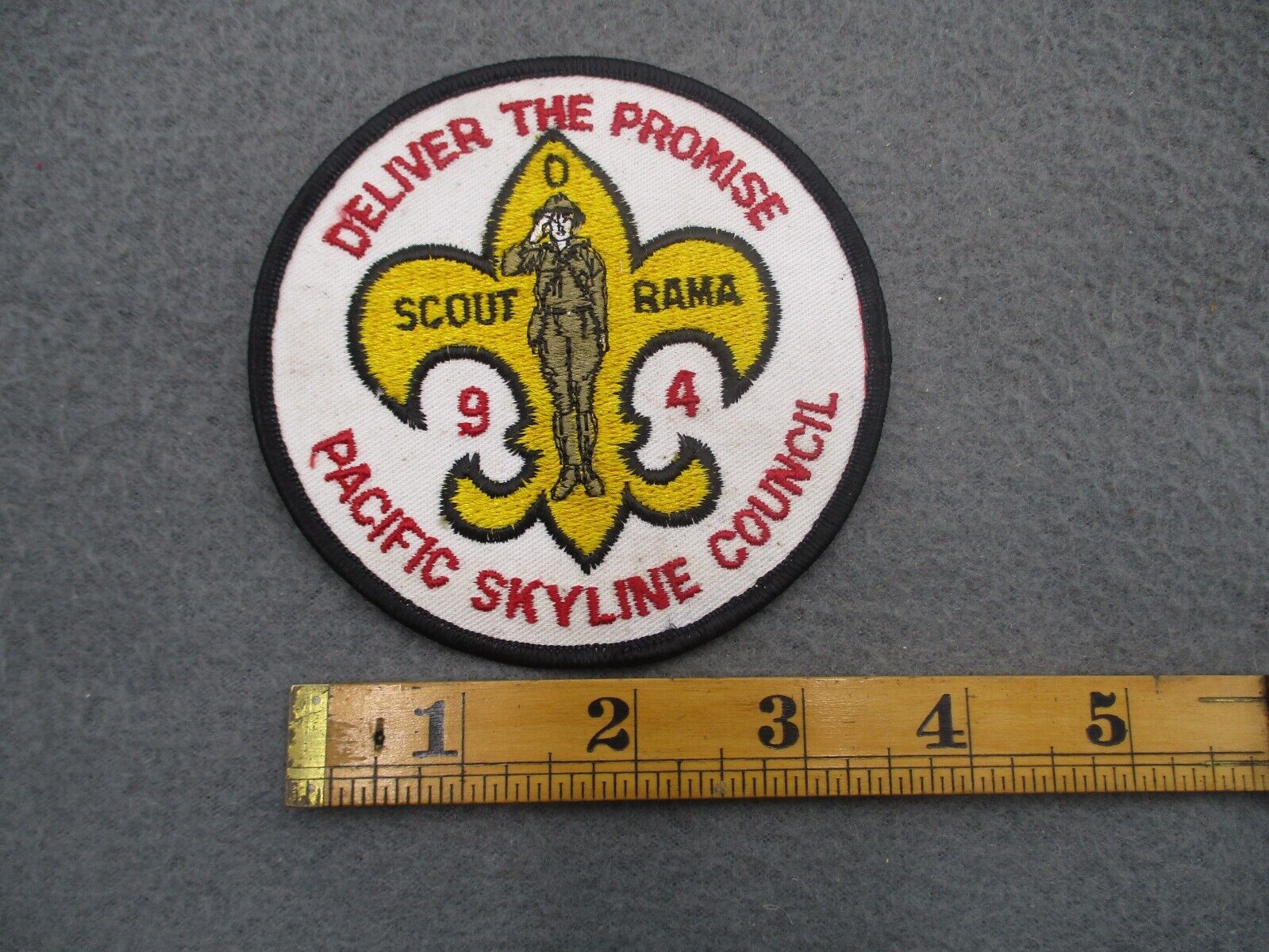Pacific Skyline Council Patch 1994 Scoutorama BSA Boy Scouts Vintage