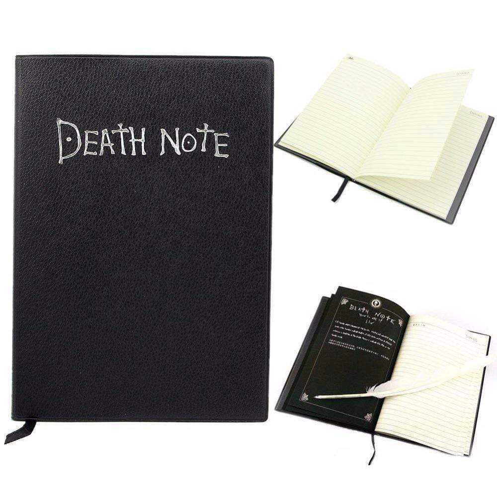 DEATH Note book & Feather Pen Writing Journal Anime Theme Cosplay Death Note