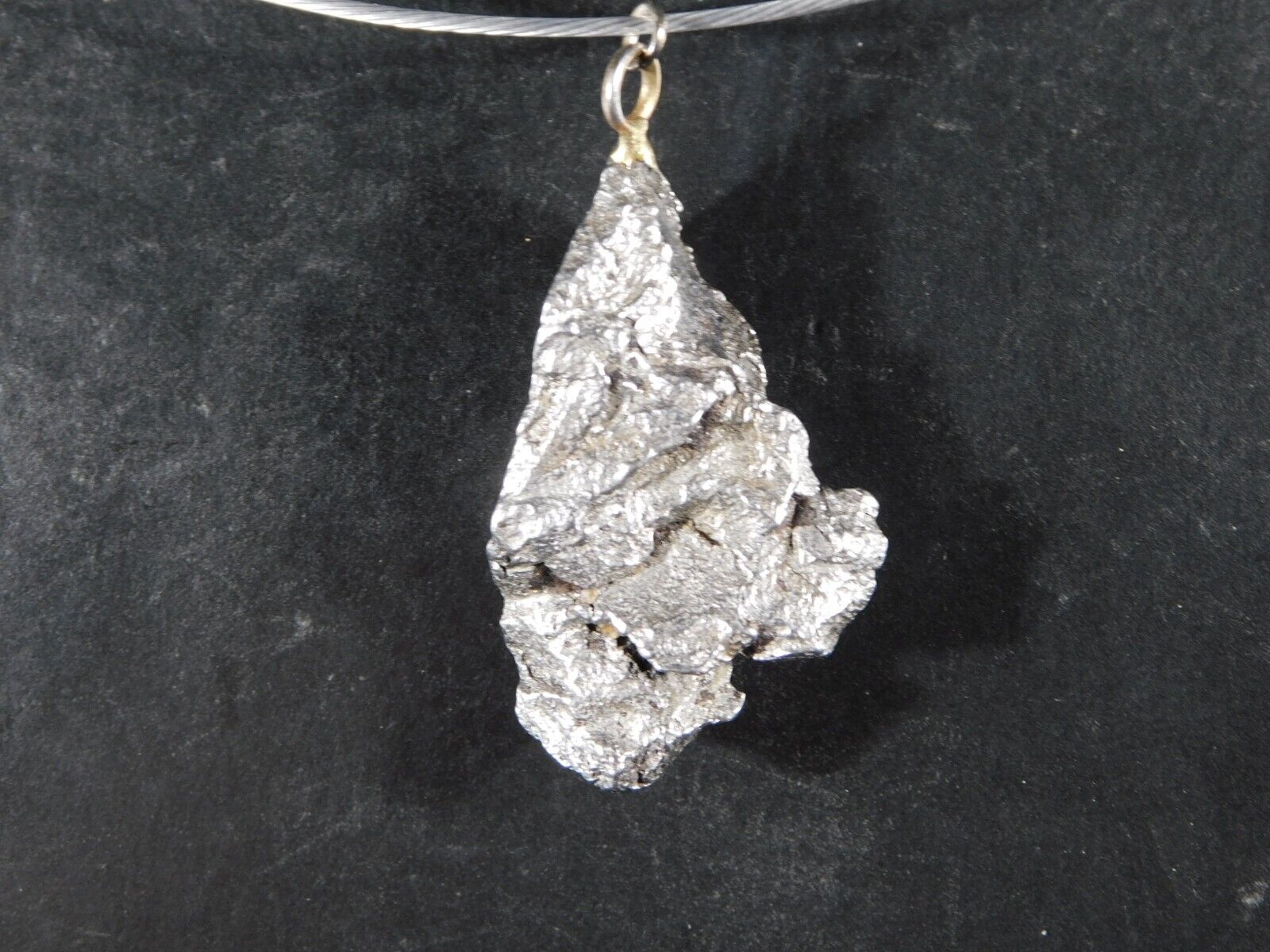 Authentic Meteorite Pendant or Necklace...a Falling Star 4.77