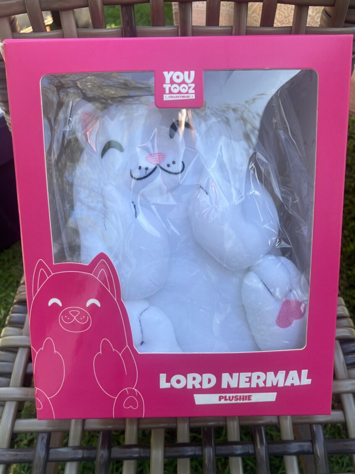 Ripndip plushie, Lord Nermal , White Cat 