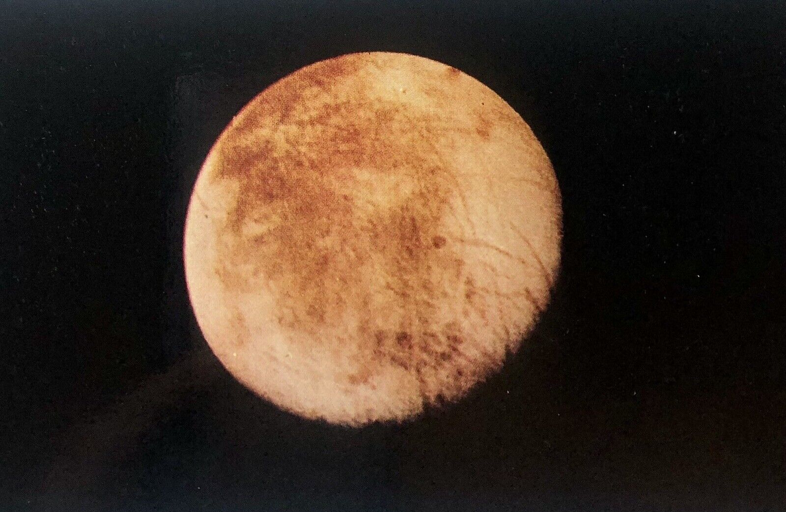Postcard Europa Smallest Jupiter Galilean Moon Taken by Voyager 1 March 4 1979