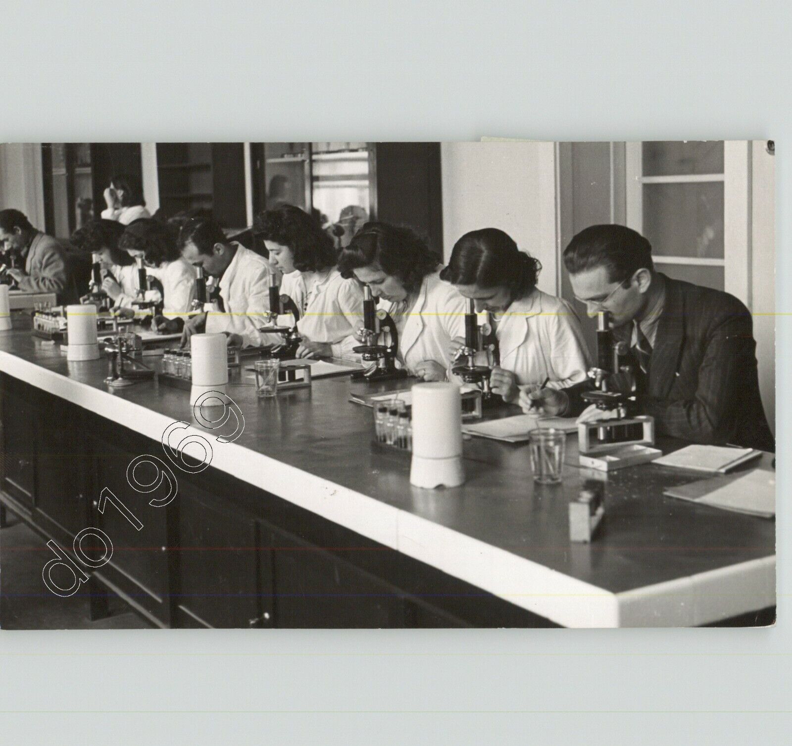 Students @ Biology Institute of ISTANBUL, TURKEY. VTG Press Photo PIX 1930s