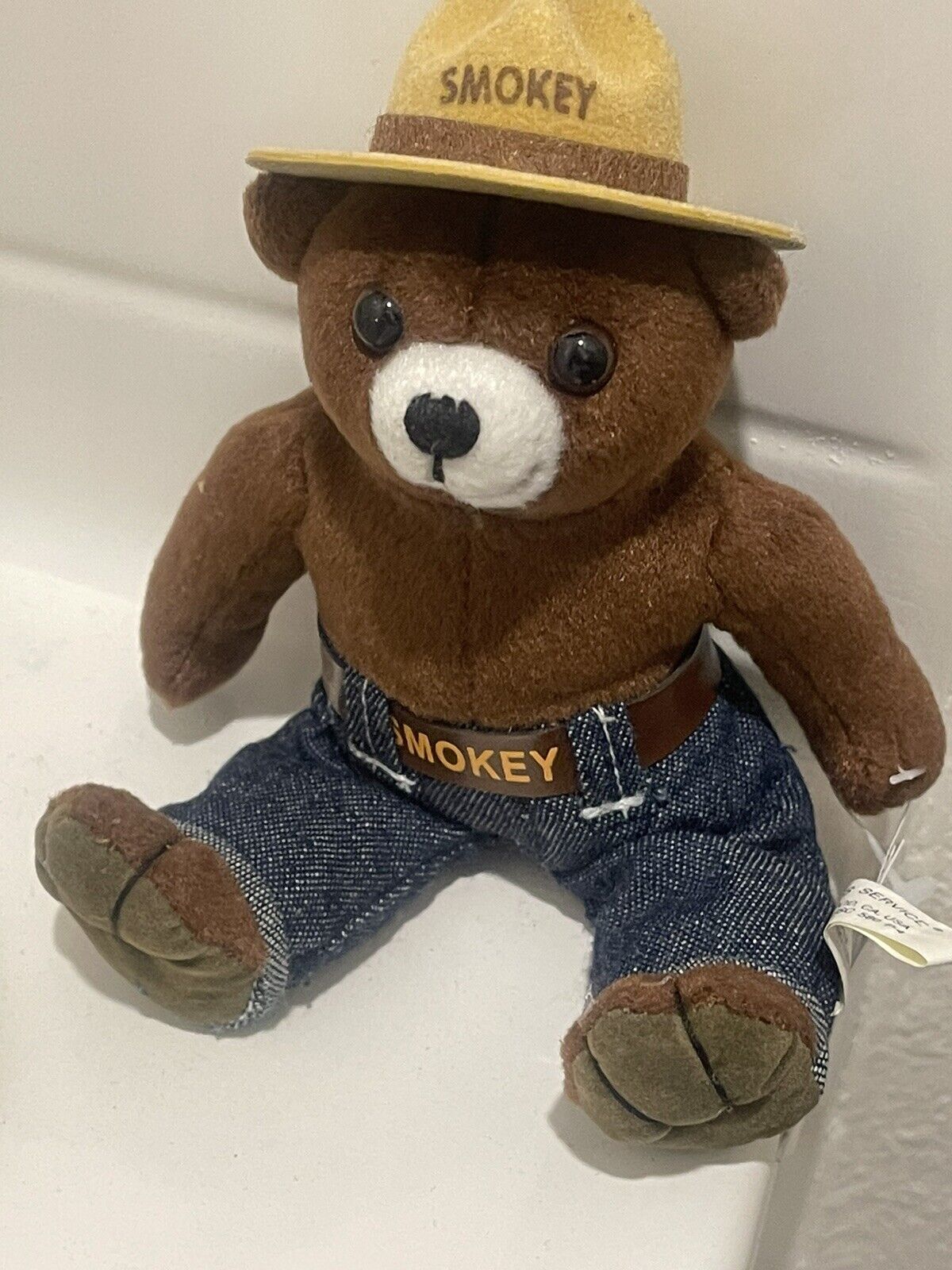 New Still In Wrapping Classic Smokey the Bear Collectible Plush 7 inch Only You