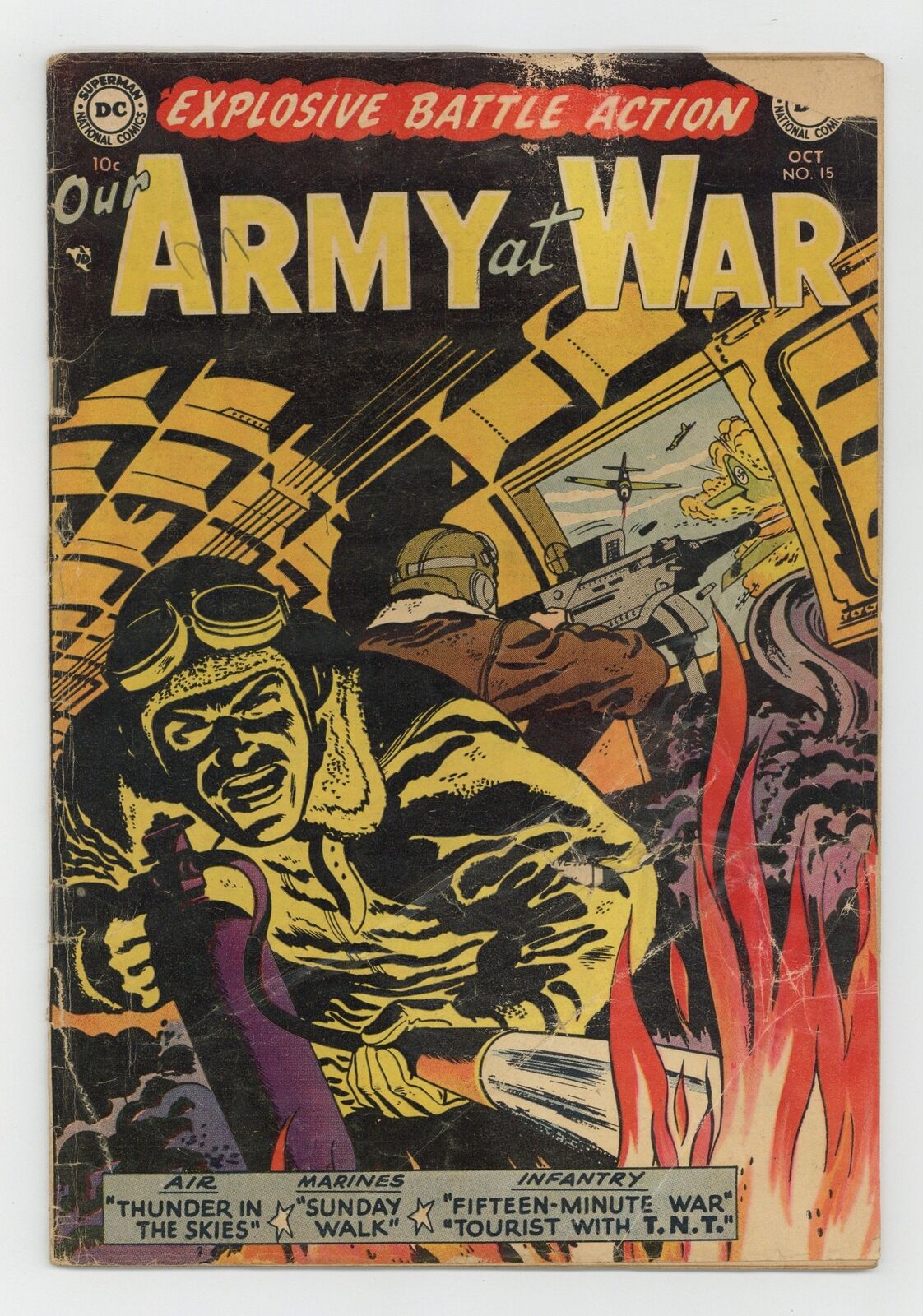 Our Army at War #15 FR/GD 1.5 1953