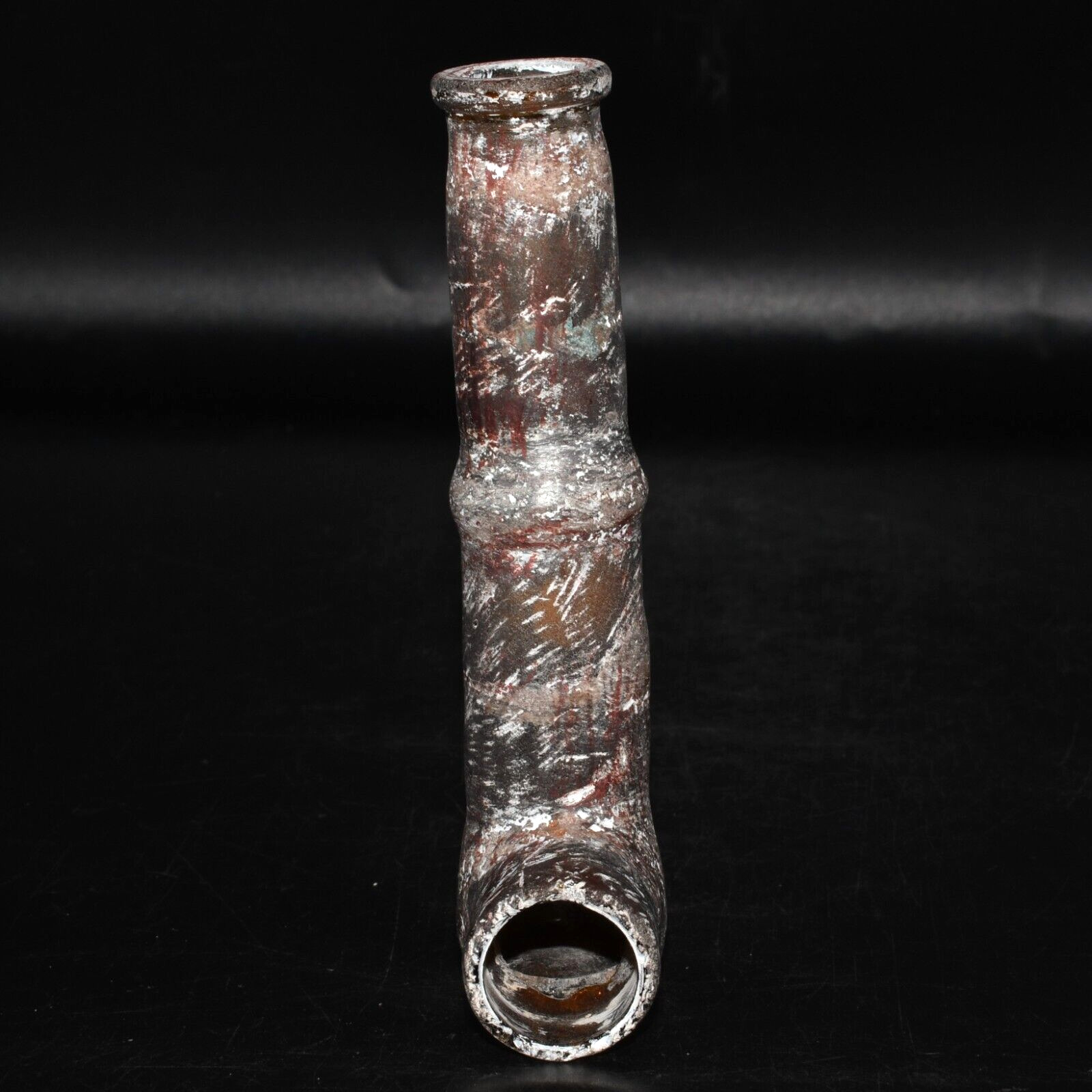 Intact Ancient Islamic Glass Medical Vessel in Good Condition Ca. 7th Century AD