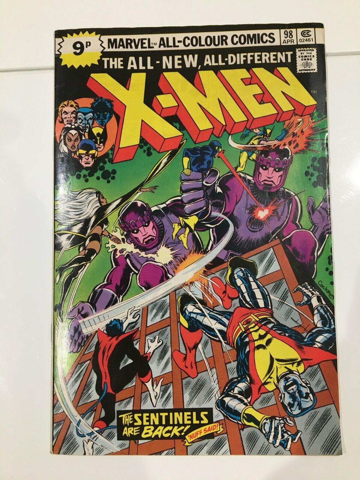 Uncanny X-Men 98 very good/fine1976 Sentinels