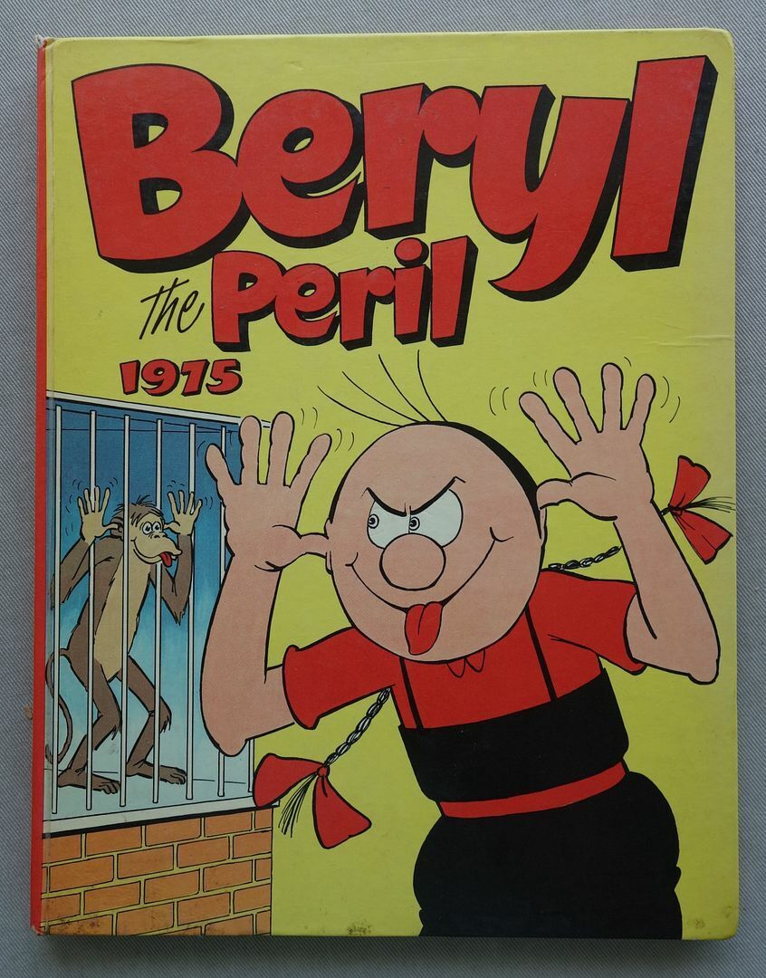 Beryl the Peril Annual 1975 (Topper comic) VG+ (phil-comics)