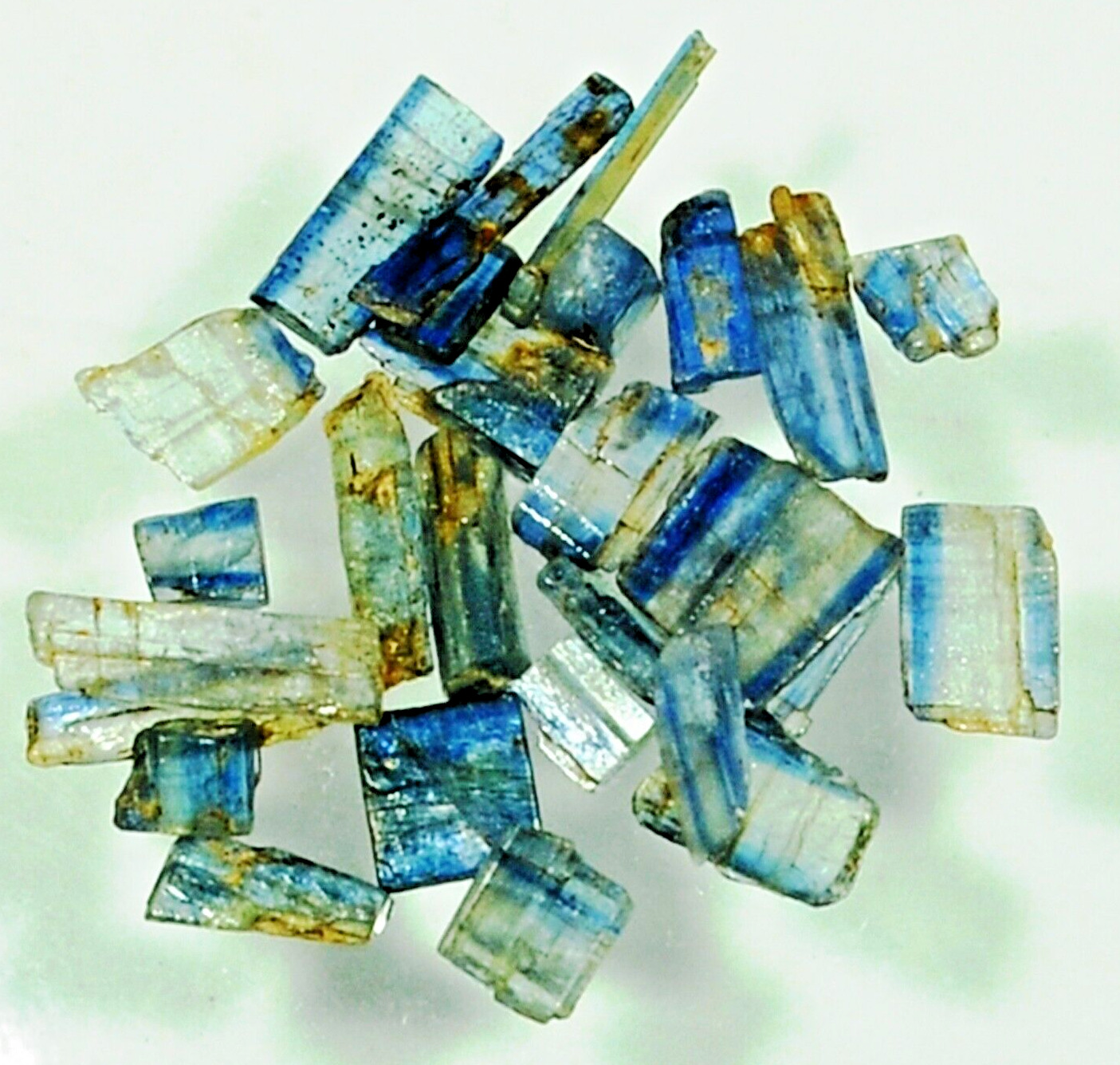 50.70Ct Blue Kyanite Rough Natural Gemstone Unheated Lot