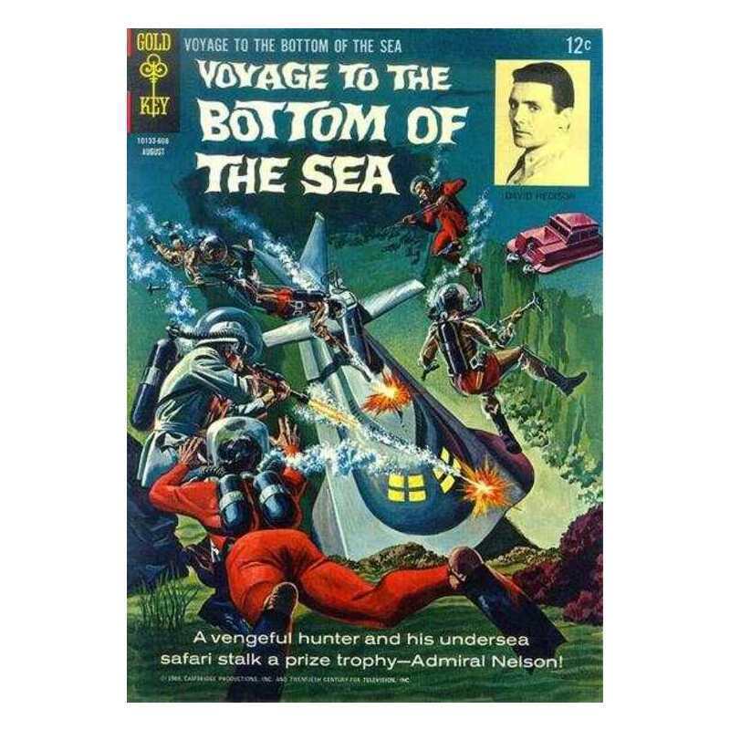 Voyage to the Bottom of the Sea (1964 series) #5 in F cond. Gold Key comics [c@