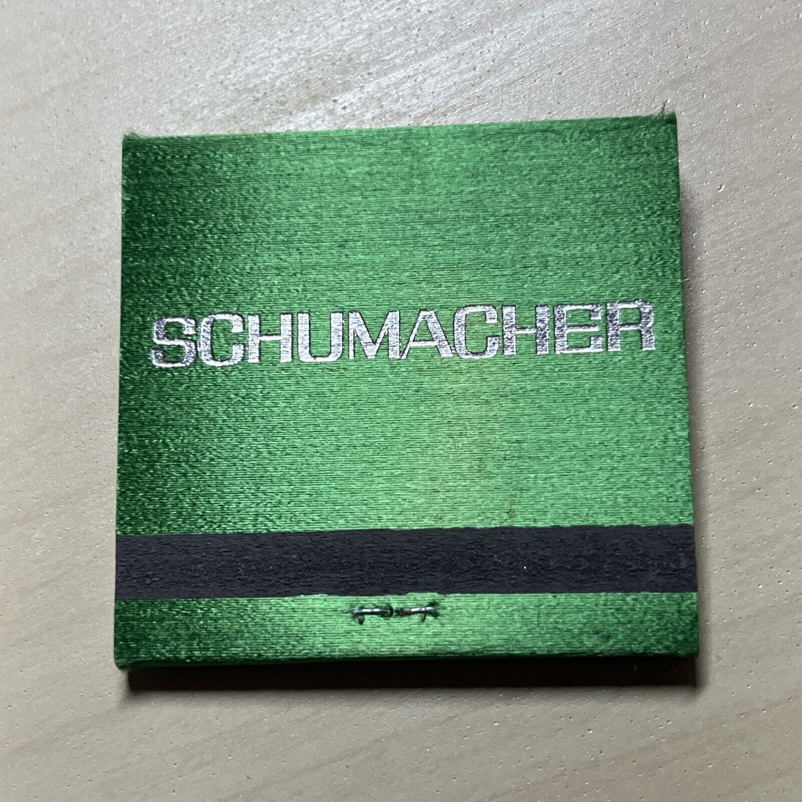 Vintage Schumacher matchbook Rare Full Unstruck Mint Condition Fabrics Trimmings