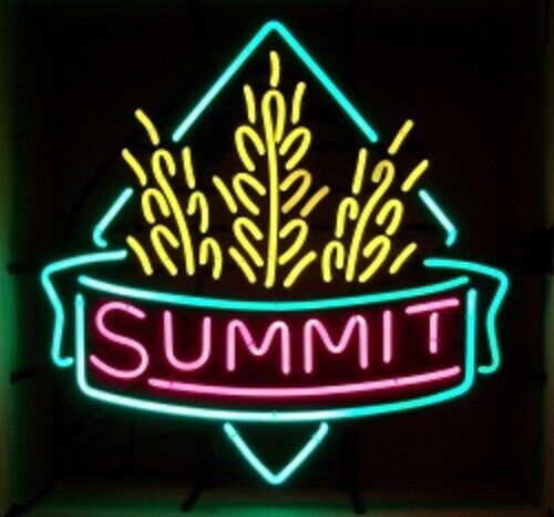 New Summit Beer G Bar Light Lamp Neon Sign 24\