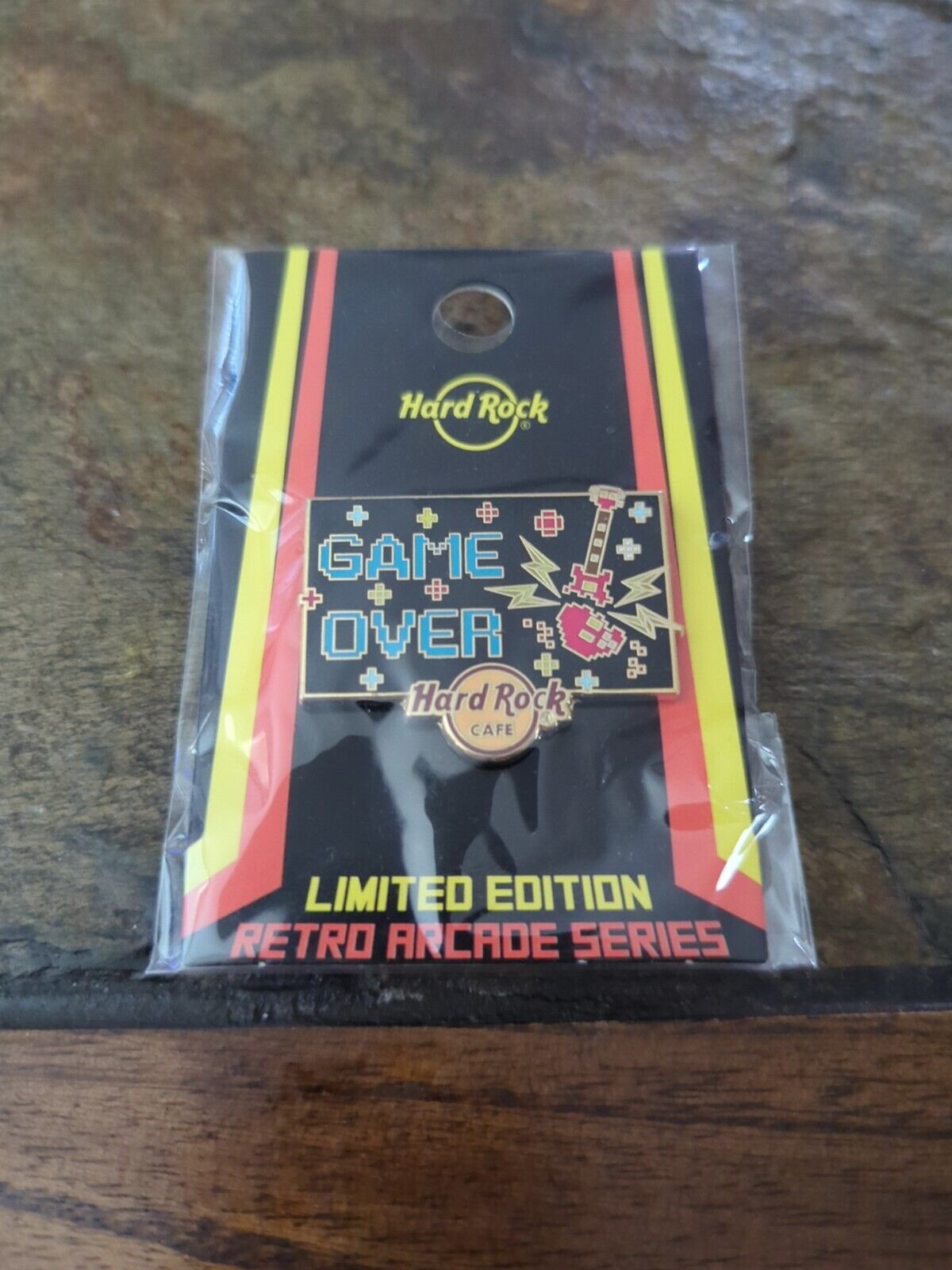Hard Rock Cafe pin No Location Online Retro Arcade Series Game Over 2021