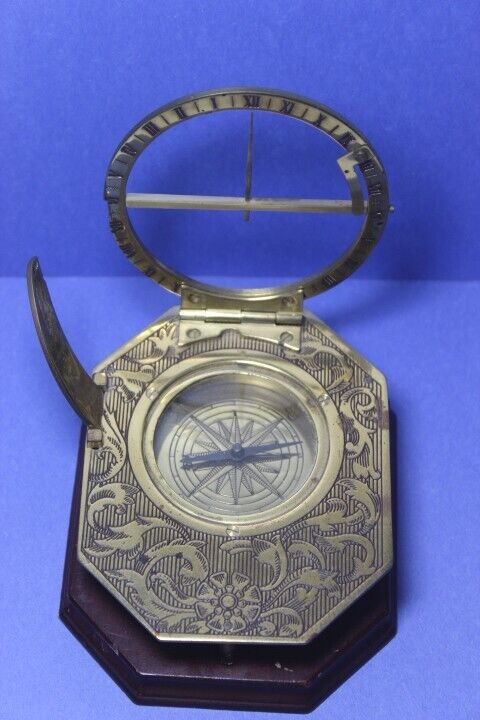 Universal Equinoctial Sundial, Franklin Mint, Instruments of Discovery 1987,