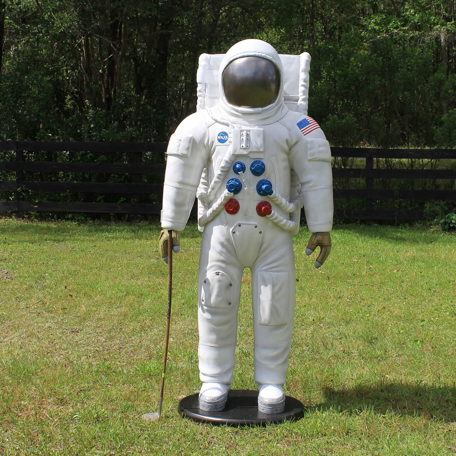 Astronaut Figure Statue Apollo Space Nasa Life Size 75 Inches Tall In Suit