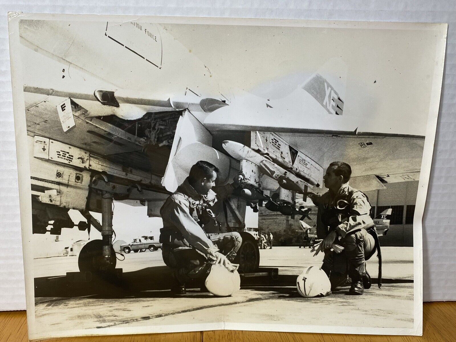 DOUGLAS A-4 EX-5 SKYHAWK NAVY PILOT CLARK - NAVY PILOT WARD XE 5064 SEP-1966