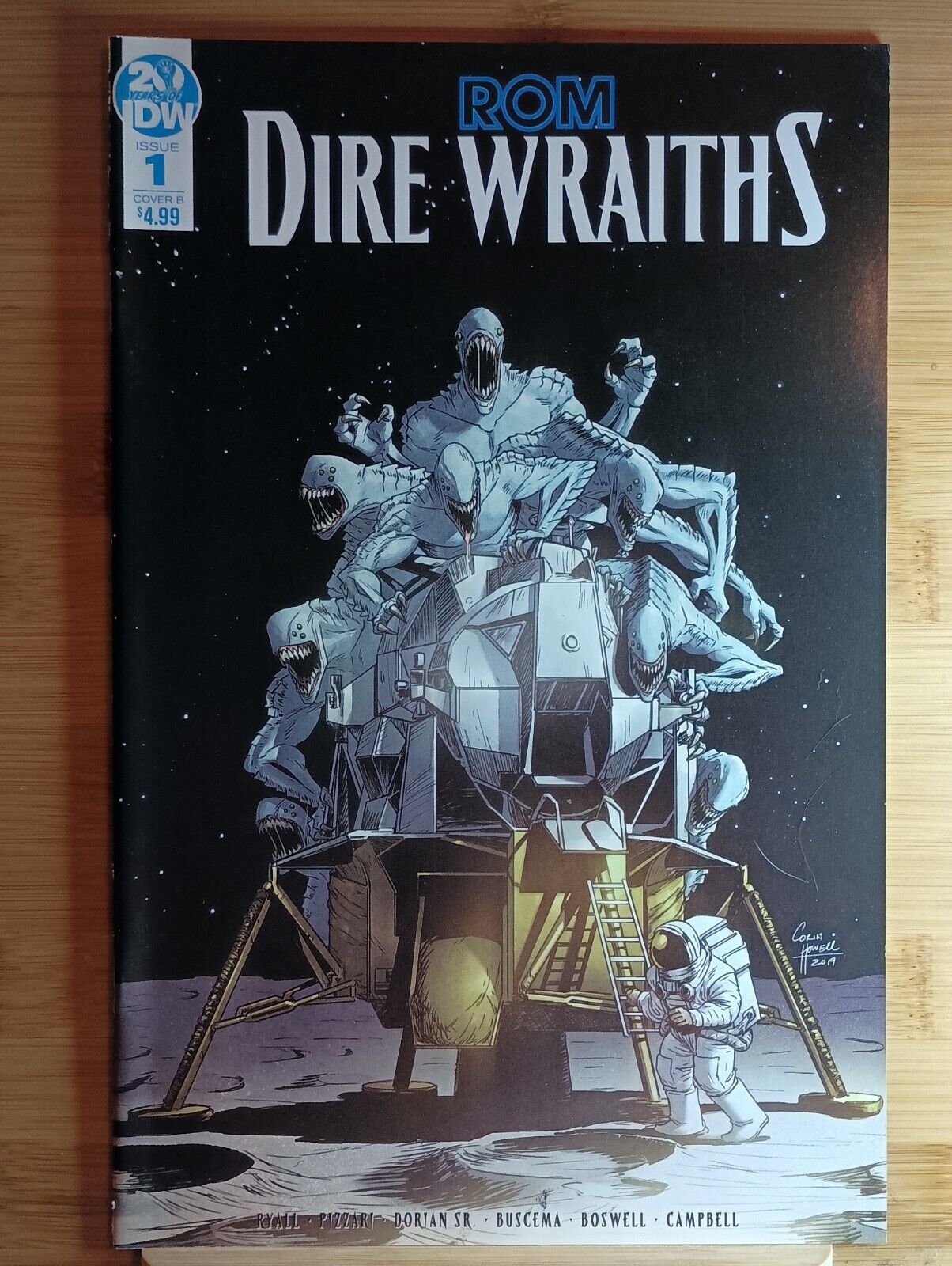 2019 IDW Comics ROM Dire Wraiths 1 Corin Howell Cover B Variant 