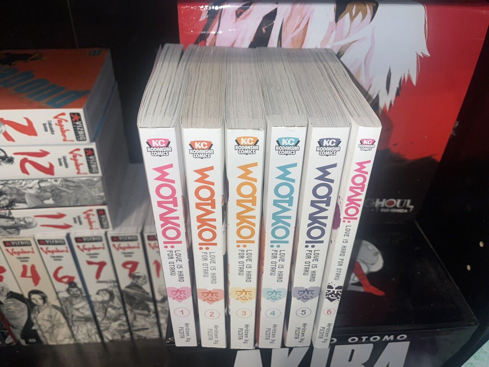 Wotakoi: Love is Hard for an Otaku Volumes 1-6 English